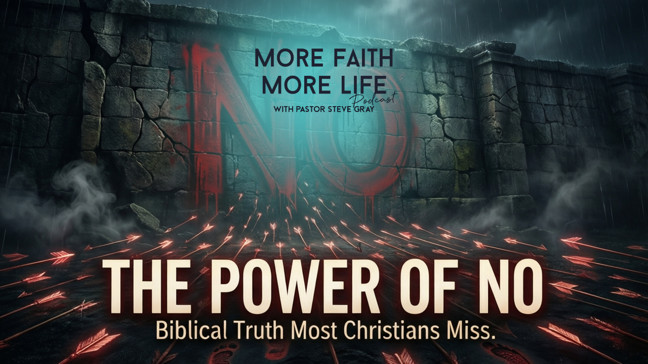 A Christian podcast exploring the dynamic power of 'no' and how it can shape and transform our lives.