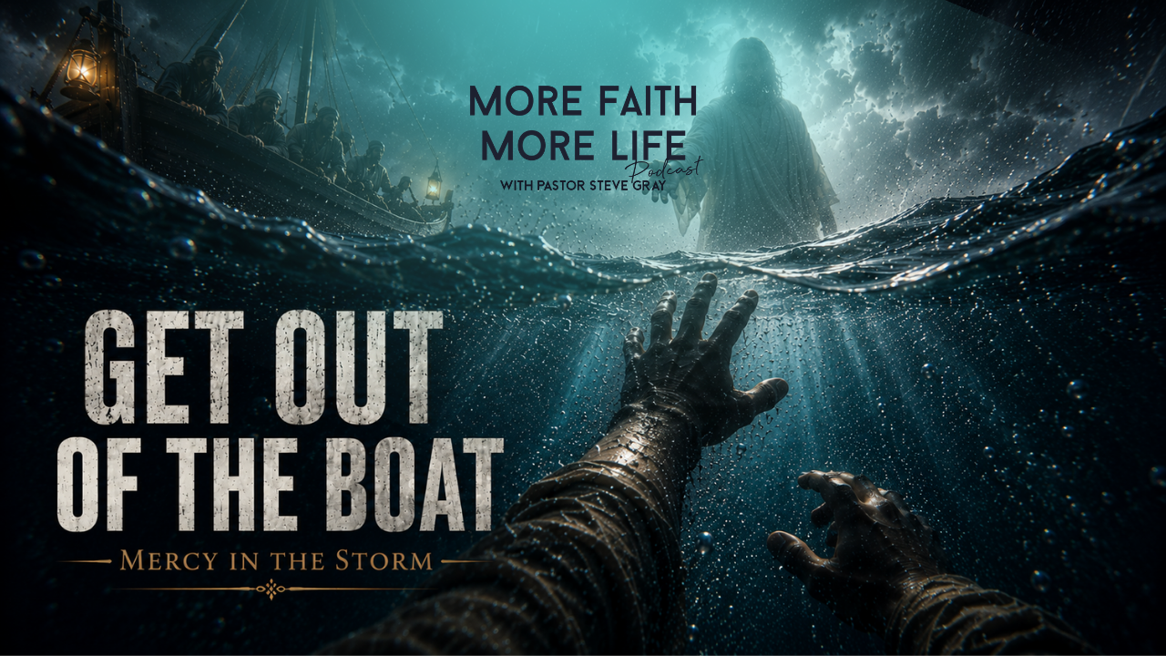 Christian podcast encouraging us to move past seeking comfort and pursue God for revival.